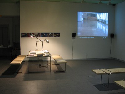 L'artista Dora García visita Ripollet.