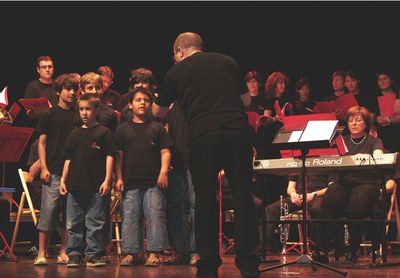 Coral solidaria dels sanitaris de Cerdanyola i Ripollet.