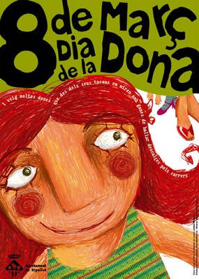 Concurs de cartells pel Dia Internacional de les Dones.