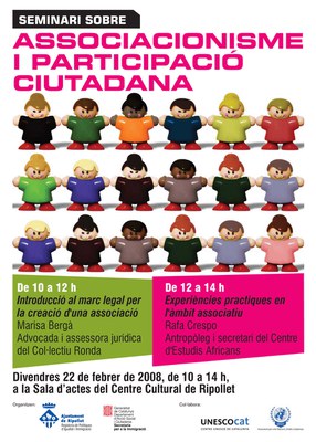 Jornades sobre Associacionisme i Participació Ciutadana al Centre Cultural.