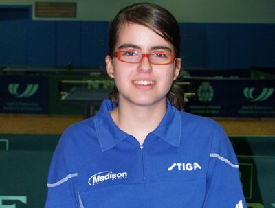 Berta López guanya el Top Català Infantil de Tennis Taula .