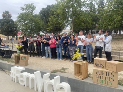 Decidim proclama des de Can Mas que ha tret Ripollet de "la grisor i el clientelisme".