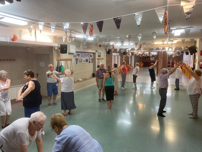 Activitat de dansateràpia.