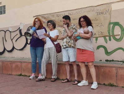 El Comitè de Dones de Ripollet presenta el Manifest per la inclusió i la diversitat.