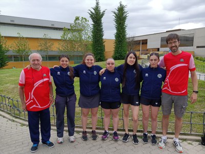 L'equip femení del CTT Ripollet haa conseguit l'ascens. Fotos: CTT Ripollet..