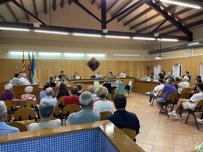 El Ple Municipal aprova les modificacions en la recollida selectiva de les escombraries.