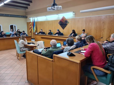 El Ple Municipal aprova per unanimitat el projecte de la Plataforma de serveis per a la gent gran.