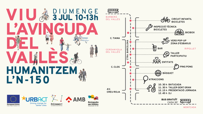 El projecte participatiu de l’Avinguda del Vallès celebra el seu acte final.