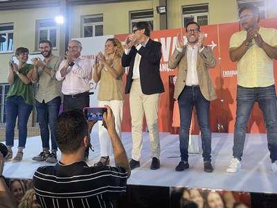 EL PSC celebra a Ripollet el seu acte principal del Vallès.