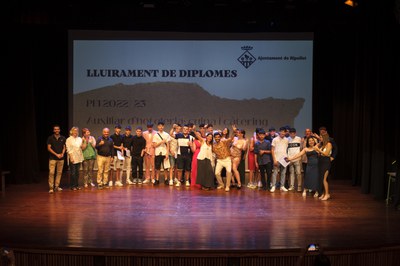 Els 30 alumnes de PFI es llicencien.