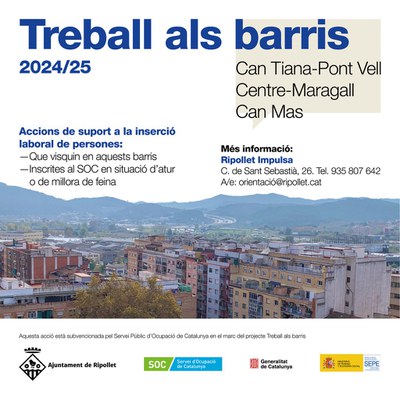 Treballs als barris.