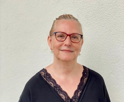 Práxedes Gea, directora sortint de l'Escola Escursell i Bartalot.