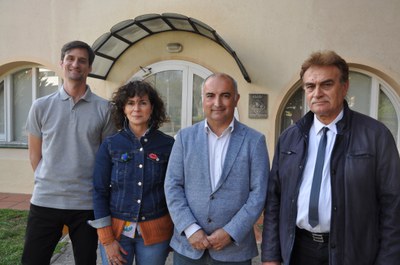 ERC, Decidim, PSC i Junts signen el Pacte Antifeixista de Ripollet.