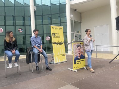 ERC presenta el seu programa amb la diputada Anna Balsera.