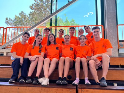 Delegació espanyola de patinatge artístic a la World Cup. Font: Federació Espanyola de Patinatge..