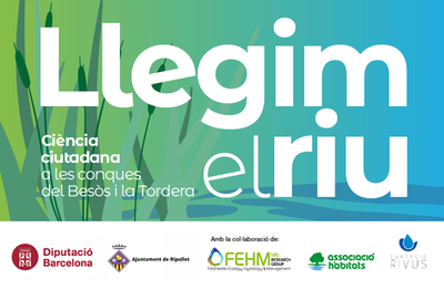 Cartell de "Llegim el riu".