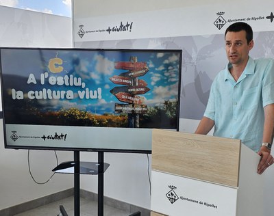 La cultura a Ripollet viu més que mai a l’estiu.