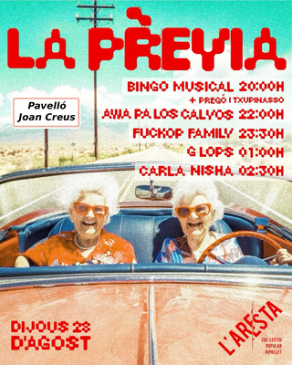 Fotografia de La Prèvia de 2023.