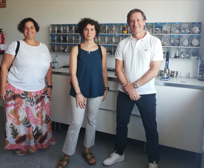 Visita a l'empresa ID Gamax, al PAE La Siberia..