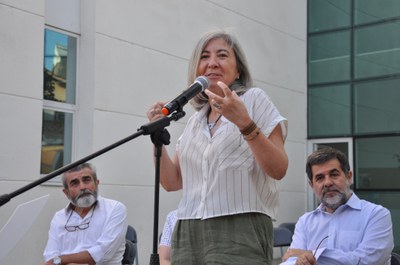 L'ANC commemora a Ripollet el seu 10è aniversari amb els dos darrers presidents.