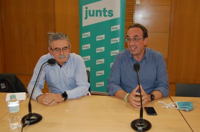 L'exconseller Josep Rull presenta el seu llibre "1 dia d'octubre i 2 poemes".