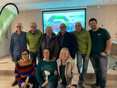 Fotografia de la presentació de la Som Vallès trail.