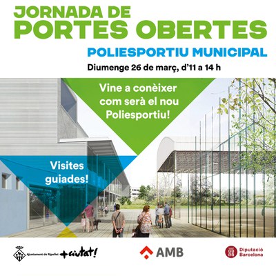 Portes obertes per conèixer les millores al Poliesportiu Municipal.