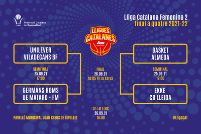 Ripollet acull els dies 25 i 26 de setembre la final de la Lliga Catalana Femenina 2.
