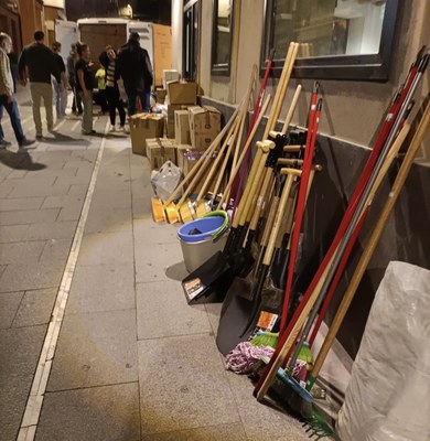 Ripollet es mobilitza per ajudar als damnificats dels tràgics aigüats de València.