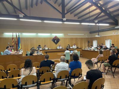Se celebra el primer Ple Municipal ordinari de la legislatura.