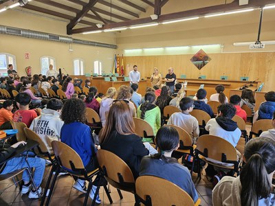 Presentació de les quatre cooperatives, el passat 24 d'abril, a la Sala de Plens.