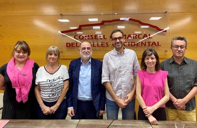 Un gran acord entre PSC, ERC, Junts, En Comú Podem i Tot per Terrassa forma el nou govern del Consell Comarcal.
