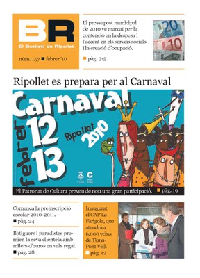 Butlletí número 157 (Febrer 2010)
