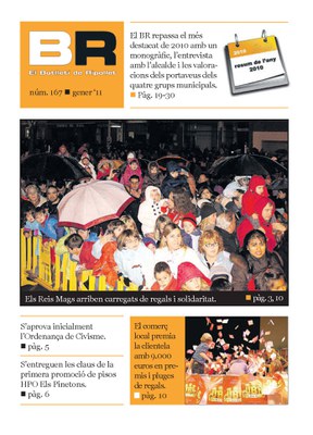 Butlletí número 167 (Gener 2011)