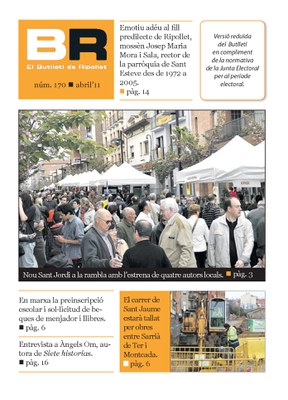 Butlletí número 170 (Abril 2011)