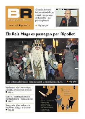 Butlletí número 178 (Gener 2012)