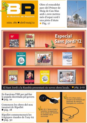 Butlletí número 180 (Abril-maig 2012)