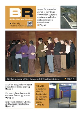 Butlletí número 183 (Octubre-Novembre 2012)