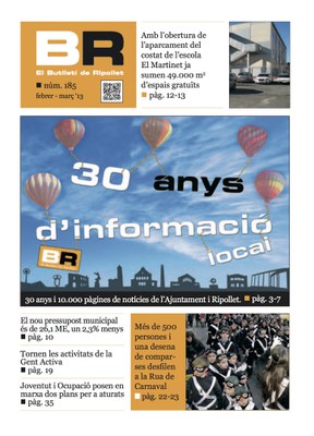 Butlletí número 185 (Febrer-Març 2013)