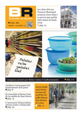Butlletí número 189 (Octubre - Novembre 2013)