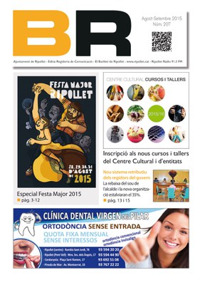 Butlletí número 207 (Festa Major-setembre de 2015)