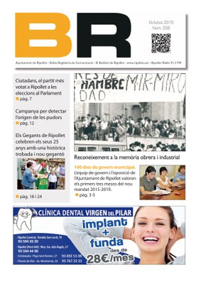 Butlletí número 208 (octubre de 2015)