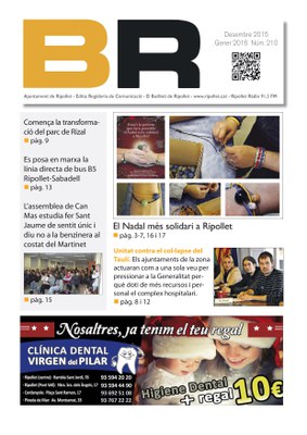 Butlletí número 210 (desembre de 2015 - gener de 2016)