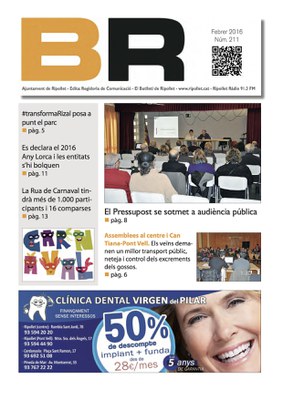 Butlletí número 211 (febrer de 2016)