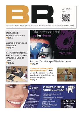 Butlletí número 212 (març de 2016)