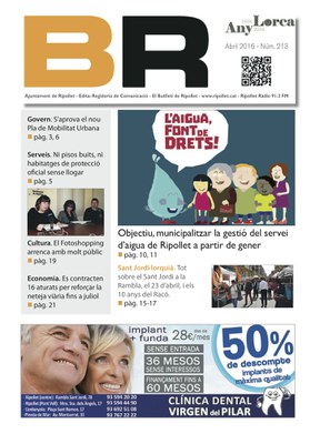Butlletí número 213 (abril de 2016)