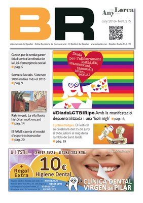 Butlletí número 215 (juny de 2016)