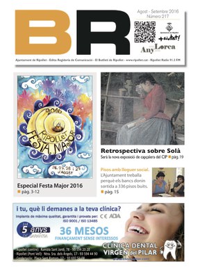 Butlletí número 217 (agost-setembre 2016)