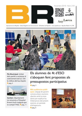 Butlletí número 219 (novembre de 2016)