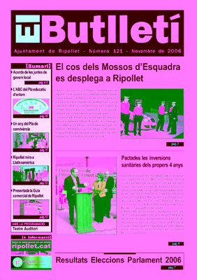 Butlletí número 121 (Novembre 2006)